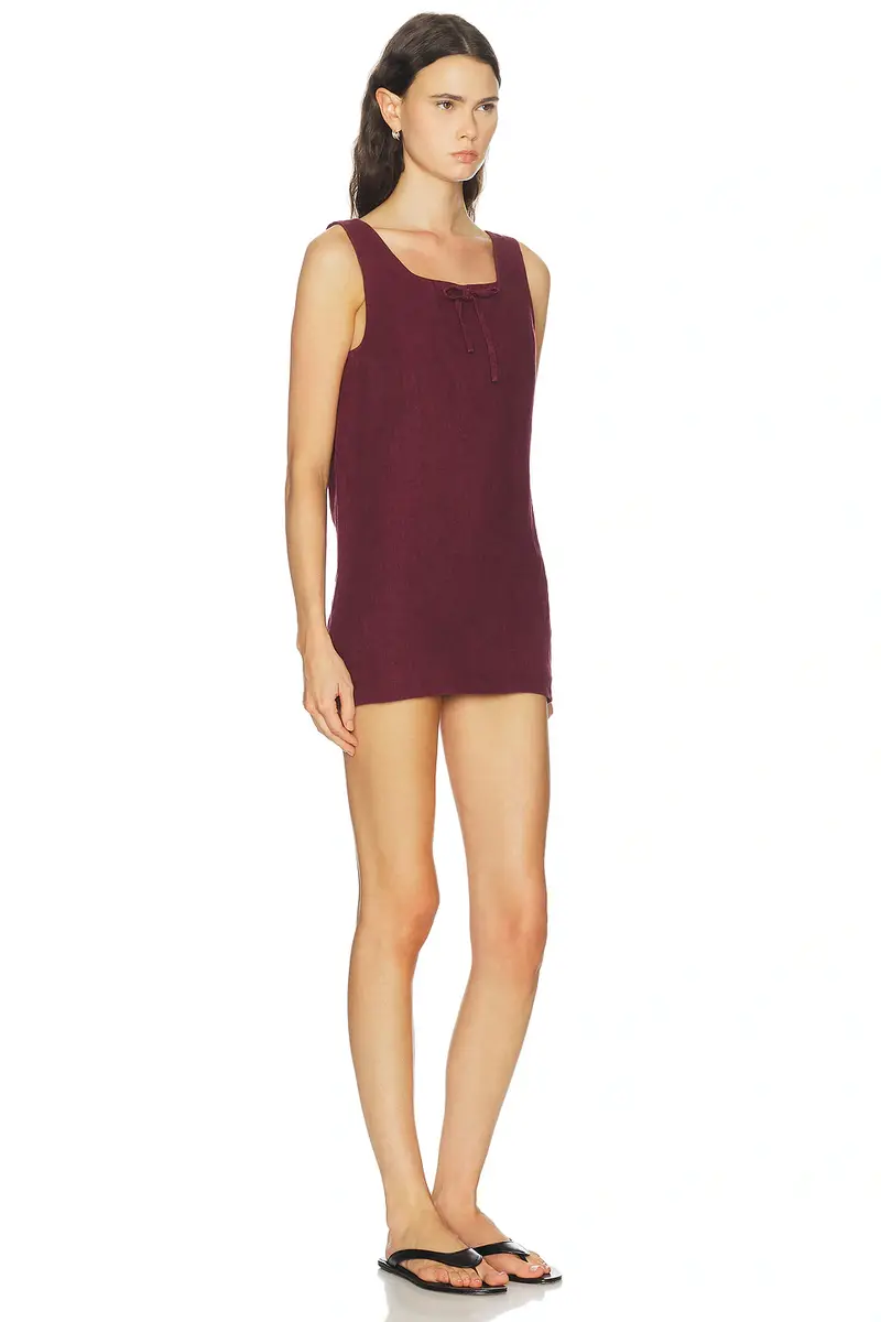 Miu Miu Lino Dress | Thumbnail 2 Miu Miu Lino Dress | Thumbnail 2