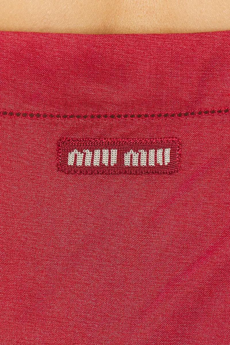 Miu Miu Seta Shappe Dress | Thumbnail 4