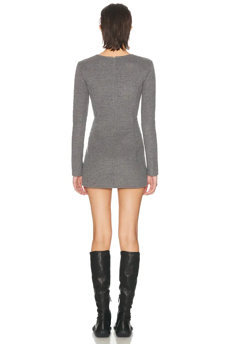 Miu Miu Double Washed Dress | Thumbnail 3 Miu Miu Double Washed Dress | Thumbnail 3