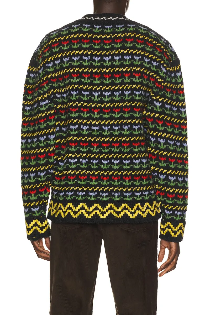 Marni Zig Zag Crewneck Sweater | Thumbnail 2 Marni Zig Zag Crewneck Sweater | Thumbnail 2