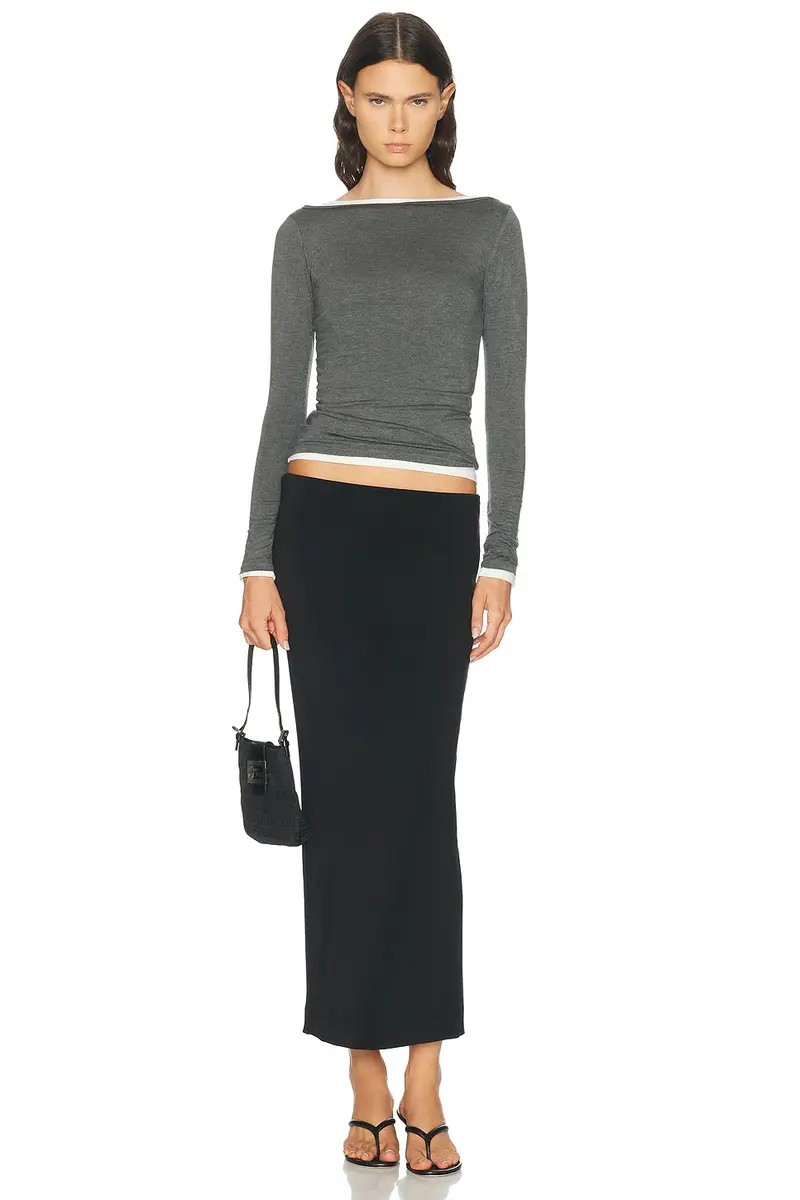 KYE Bateau Long Sleeve Top | Thumbnail 4
