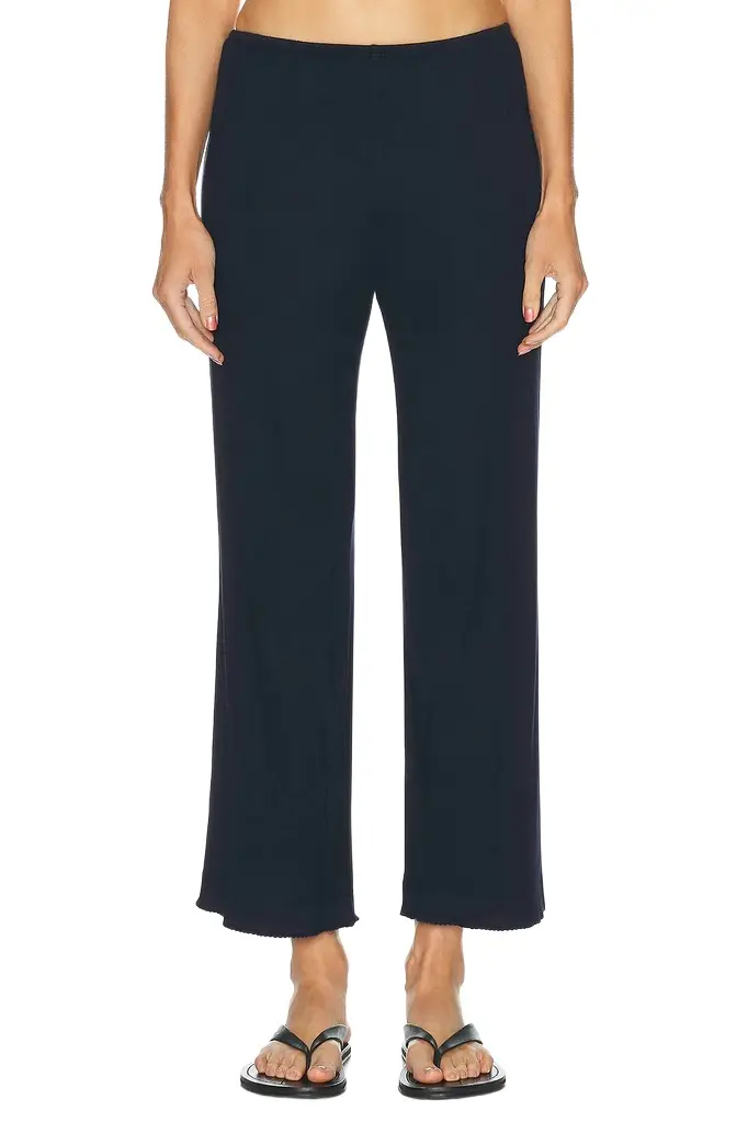 DONNI. The Baby Rib Scallop Pant