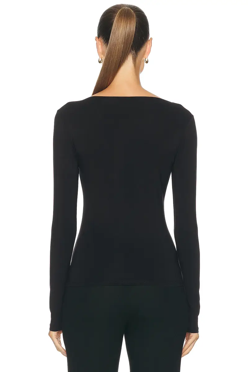 KYE Half Zip Long Sleeve Top | Thumbnail 3 KYE Half Zip Long Sleeve Top | Thumbnail 3