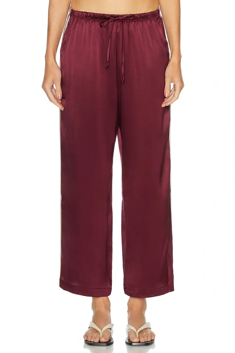 DONNI. The Silk Stripe Crop Pant | Thumbnail 2