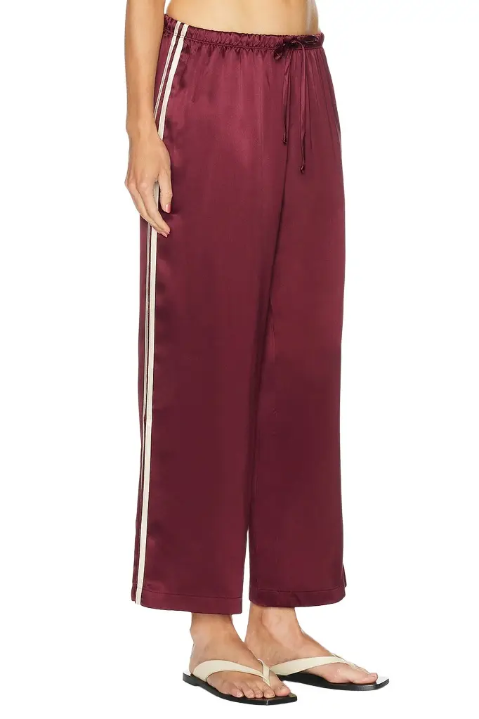 The Silk Stripe Crop Pant The Silk Stripe Crop Pant