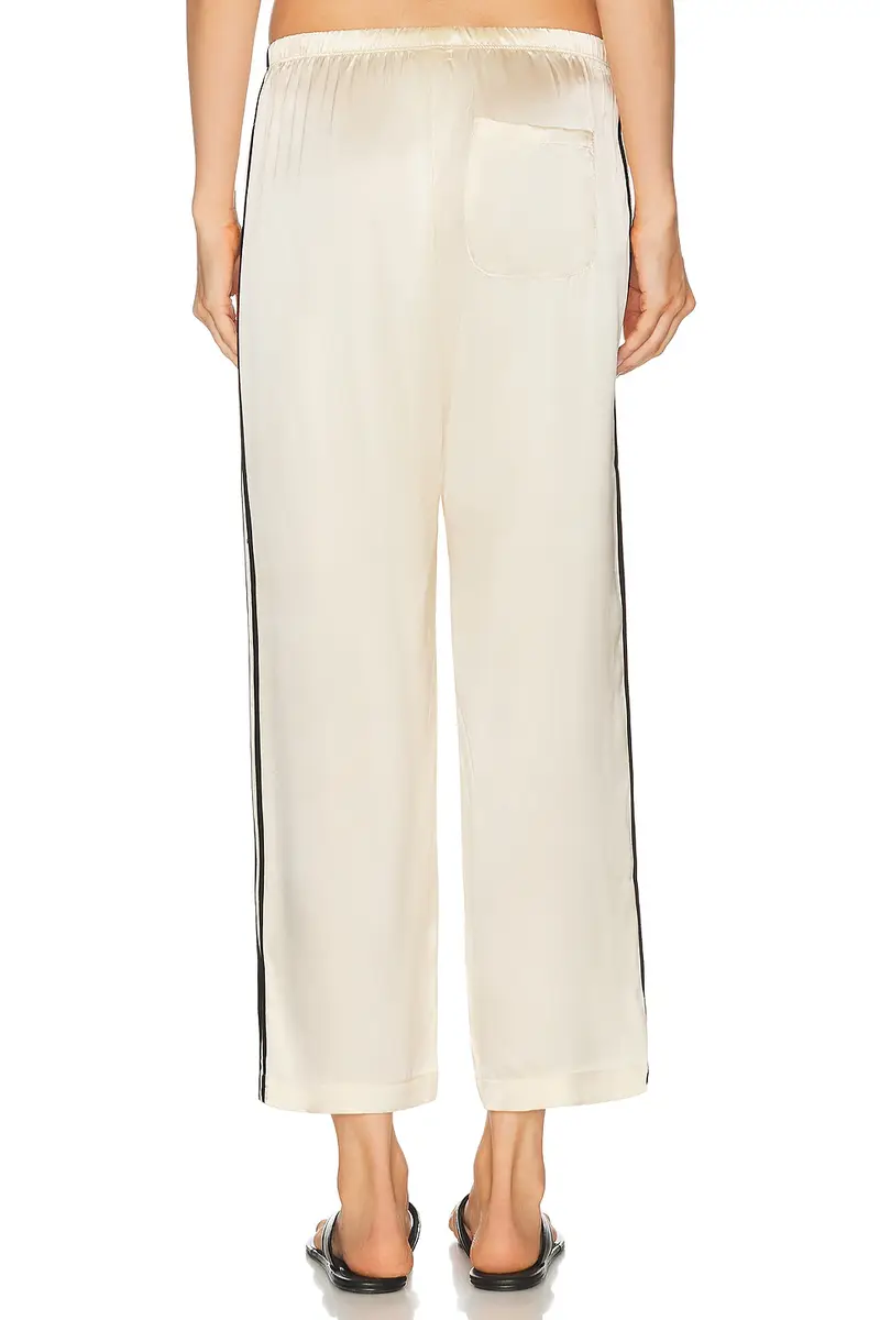 DONNI. The Silk Stripe Crop Pant | Thumbnail 4