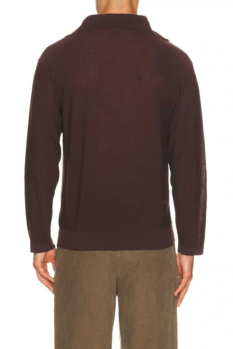 BODE Boxy Polo Long Sleeve | Thumbnail 2 BODE Boxy Polo Long Sleeve | Thumbnail 2