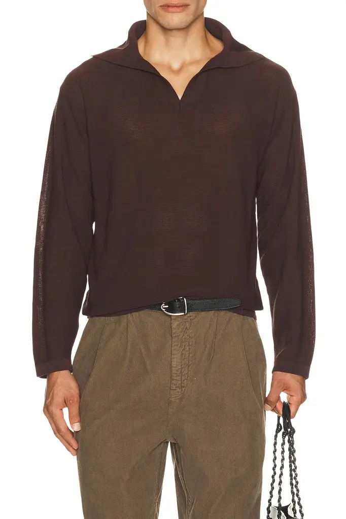 Boxy Polo Long Sleeve Boxy Polo Long Sleeve