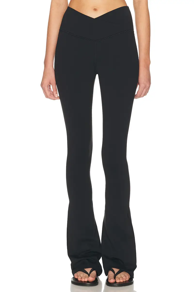 Splits59 Raquel Crossover Supplex Flare 32 Legging | Thumbnail 2 Splits59 Raquel Crossover Supplex Flare 32 Legging | Thumbnail 2