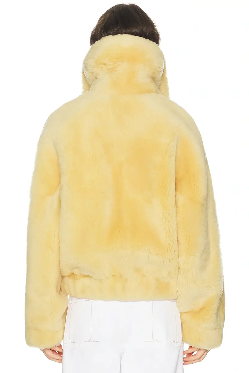Helmut Lang Shearling Bomber Jacket | Thumbnail 4 Helmut Lang Shearling Bomber Jacket | Thumbnail 4