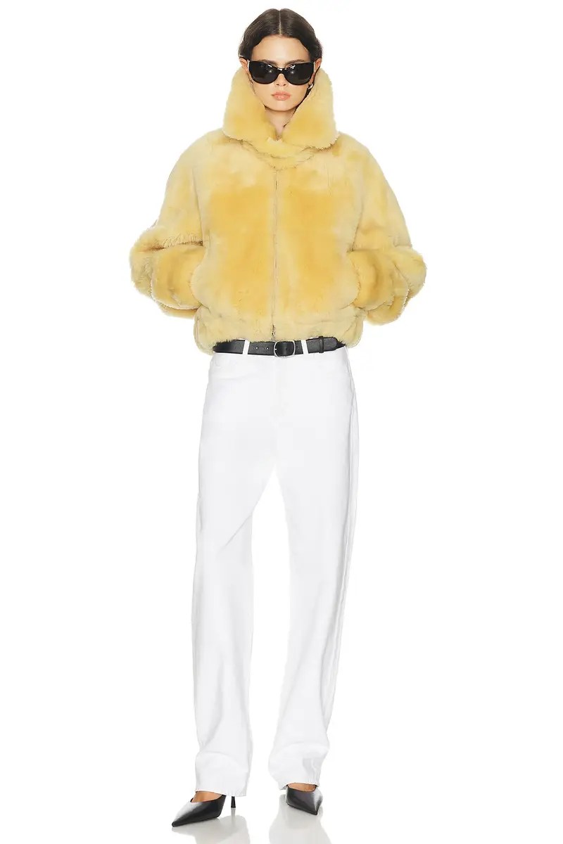 Helmut Lang Shearling Bomber Jacket | Thumbnail 5 Helmut Lang Shearling Bomber Jacket | Thumbnail 5