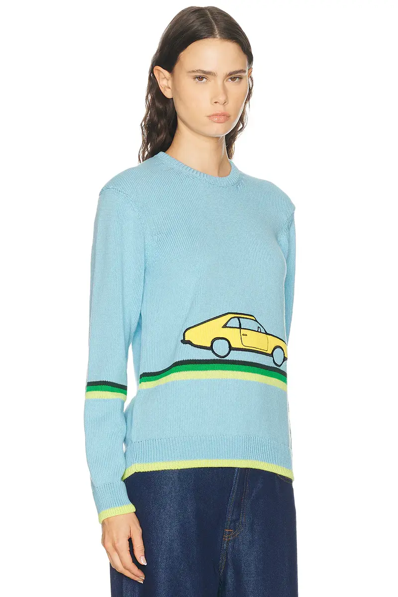 JW Anderson Car Sweater | Thumbnail 2 JW Anderson Car Sweater | Thumbnail 2