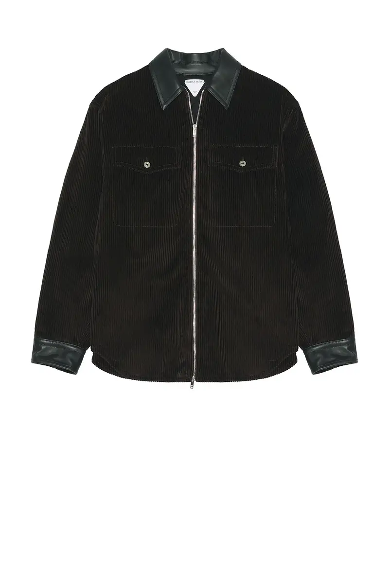 Bottega Veneta Washed Cotton Corduroy Padded Overshirt | Thumbnail 4 Bottega Veneta Washed Cotton Corduroy Padded Overshirt | Thumbnail 4