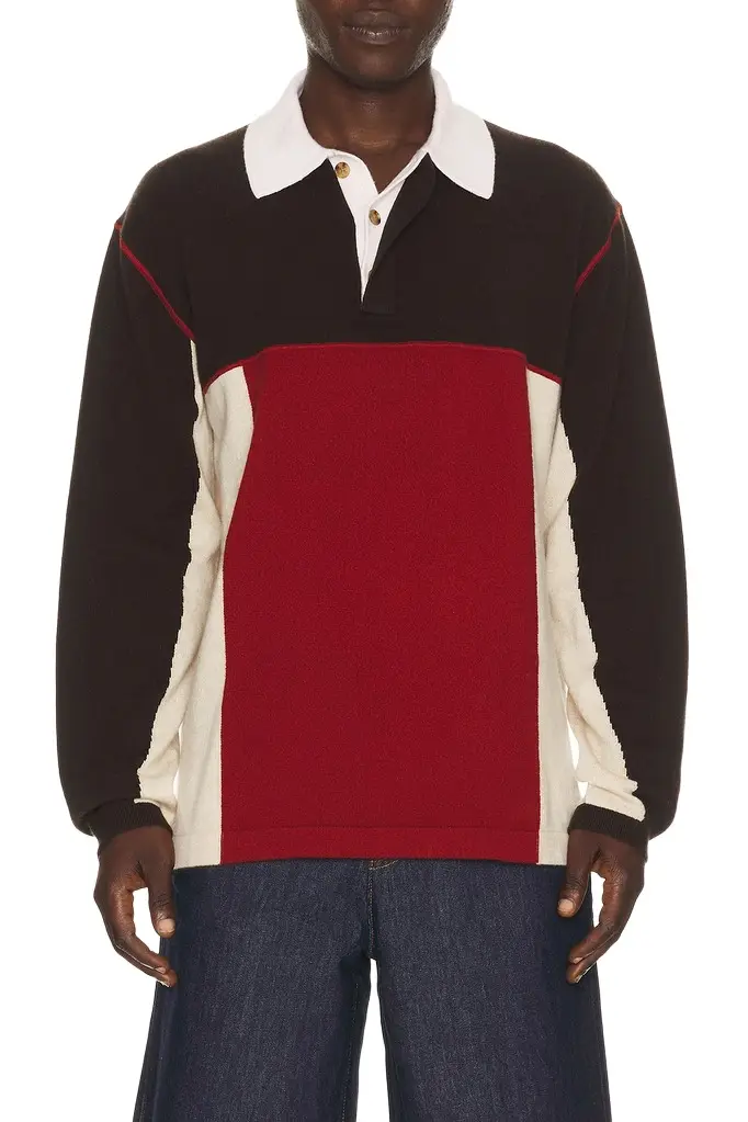 Guest In Residence Color Block Rugby