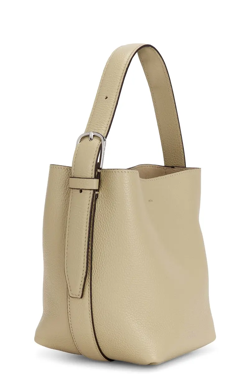TOTEME Petite Belted Grained Leather Tote Bag | Thumbnail 4