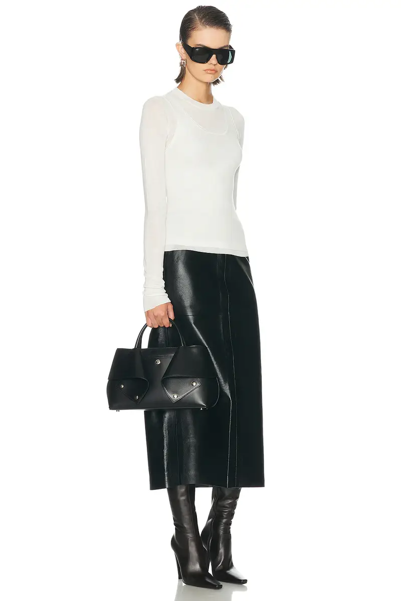 TOTEME Small Mercer Leather Tote Bag | Thumbnail 2 TOTEME Small Mercer Leather Tote Bag | Thumbnail 2