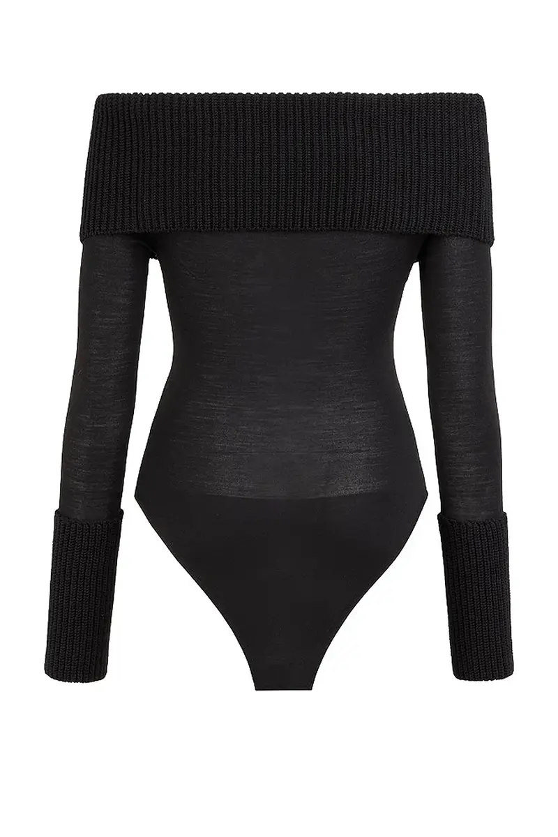 Alaïa Off The Shoulder Bodysuit | Thumbnail 2 Alaïa Off The Shoulder Bodysuit | Thumbnail 2