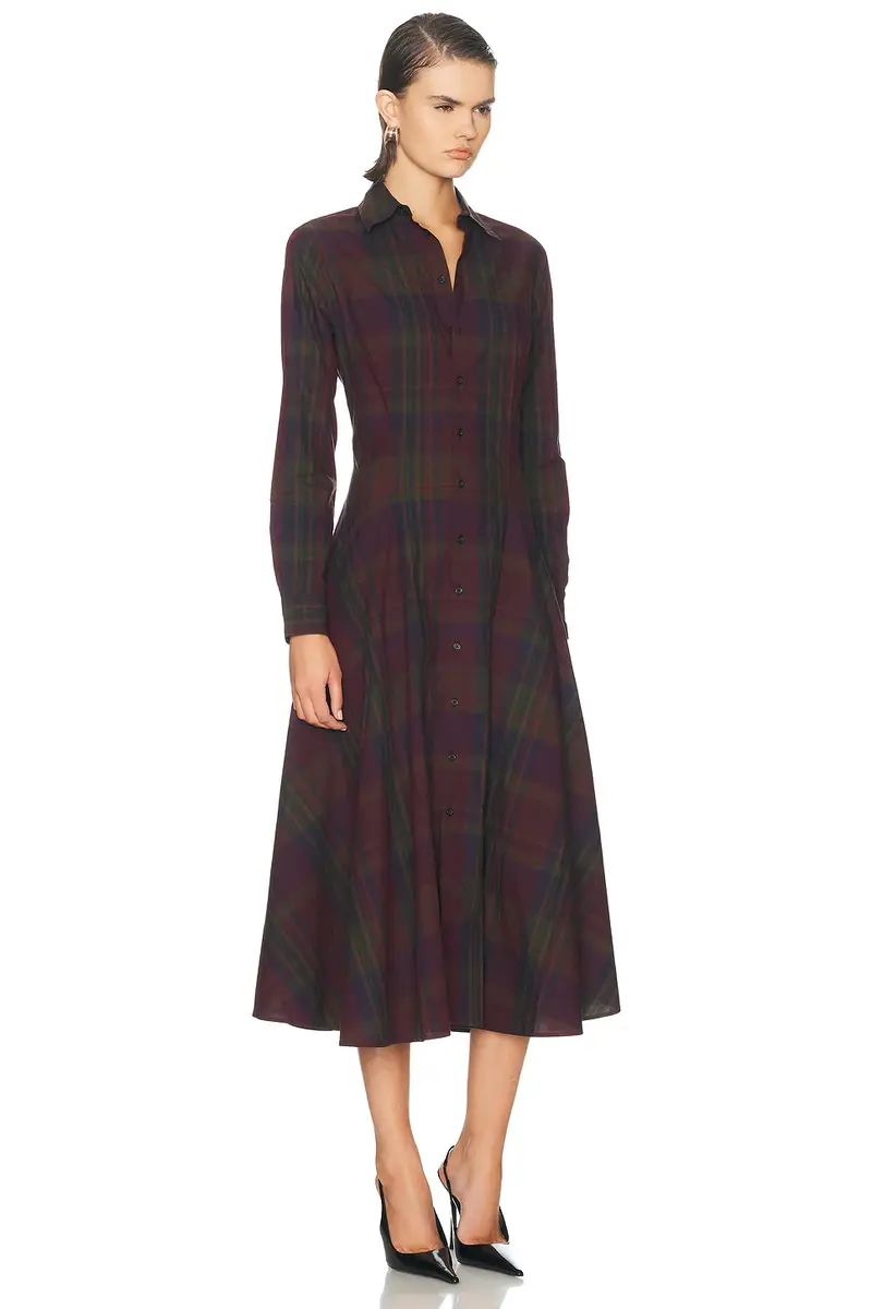 Polo Ralph Lauren Long Sleeve Shirt Dress | Thumbnail 2