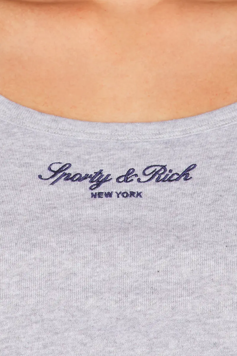 Sporty & Rich Signature Ny Box Tank Top | Thumbnail 5