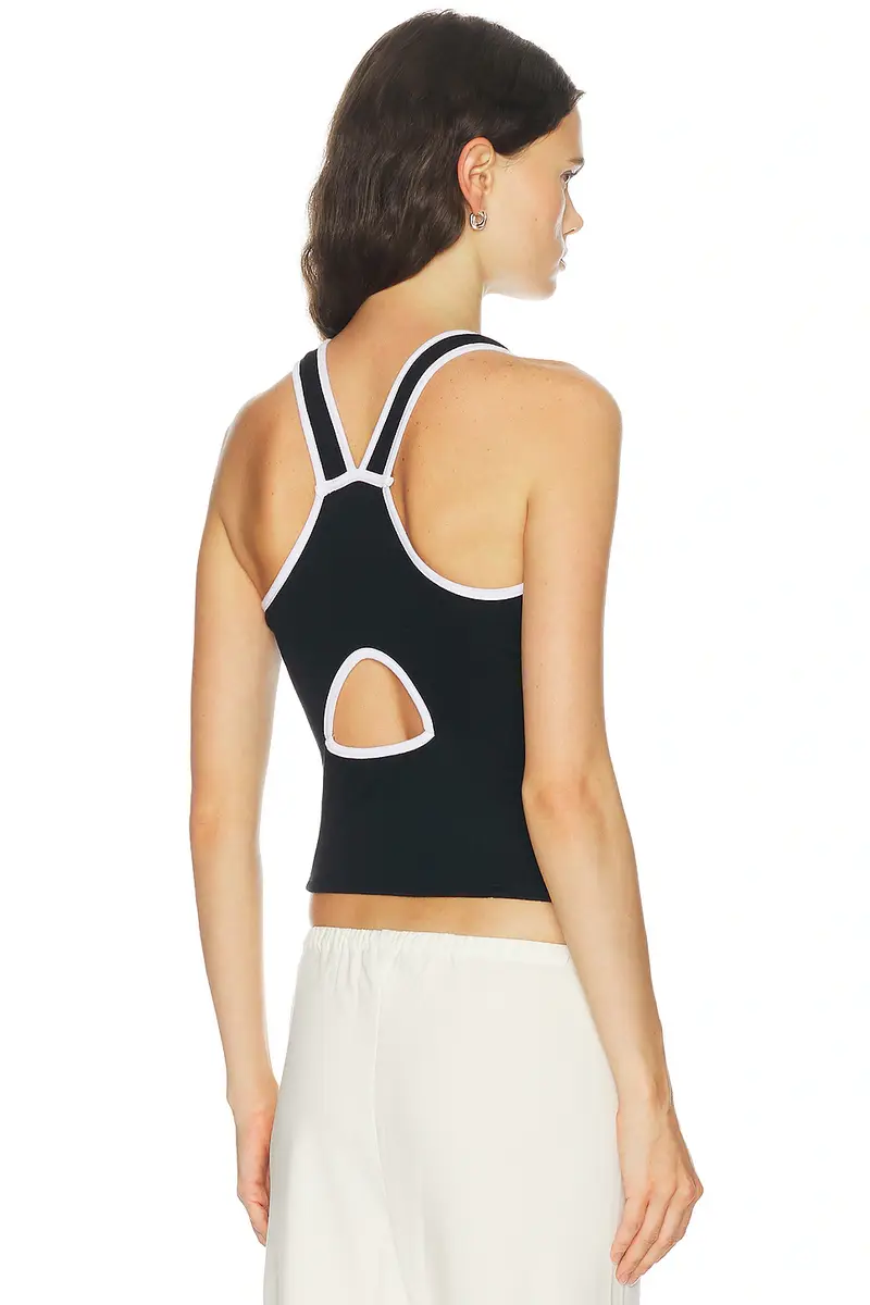 DONNI. The Baby Rib Racerback Tank Top | Thumbnail 3 DONNI. The Baby Rib Racerback Tank Top | Thumbnail 3