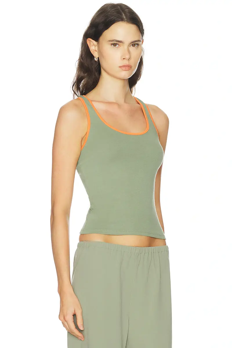 DONNI. The Baby Rib Racerback Tank Top | Thumbnail 2 DONNI. The Baby Rib Racerback Tank Top | Thumbnail 2
