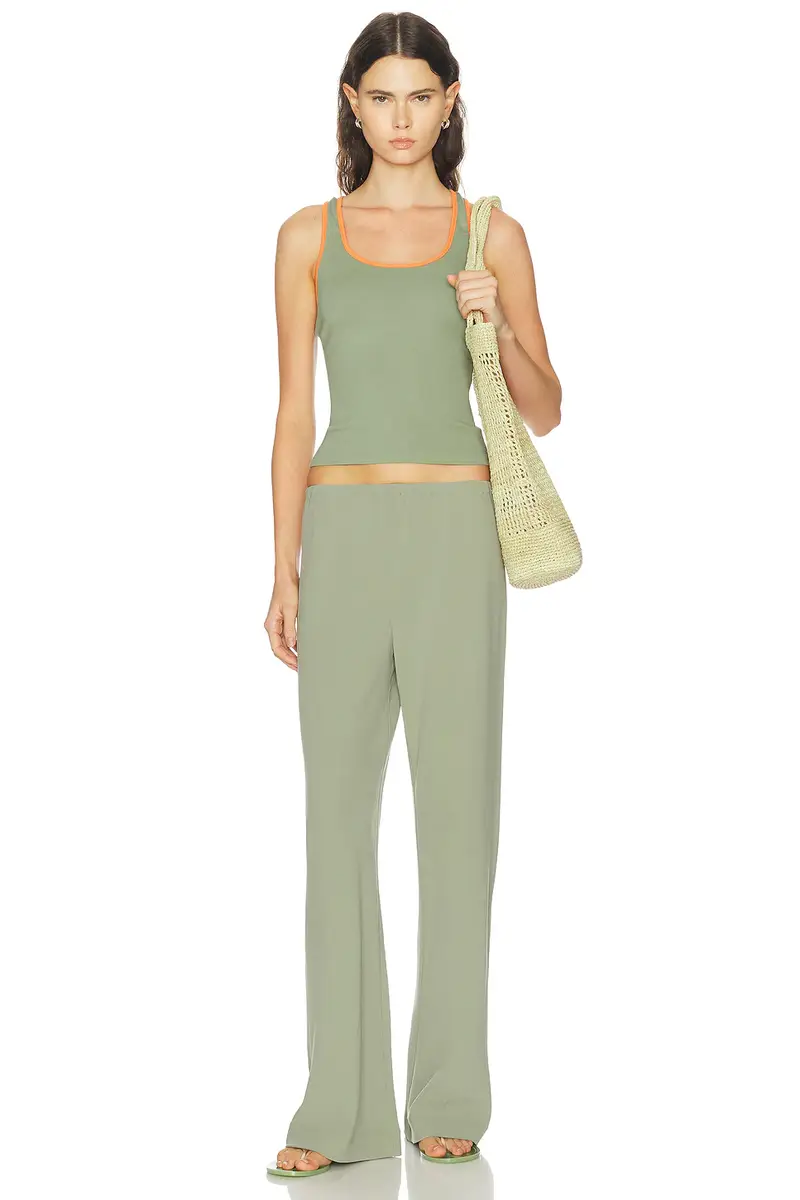 DONNI. The Baby Rib Racerback Tank Top | Thumbnail 4 DONNI. The Baby Rib Racerback Tank Top | Thumbnail 4