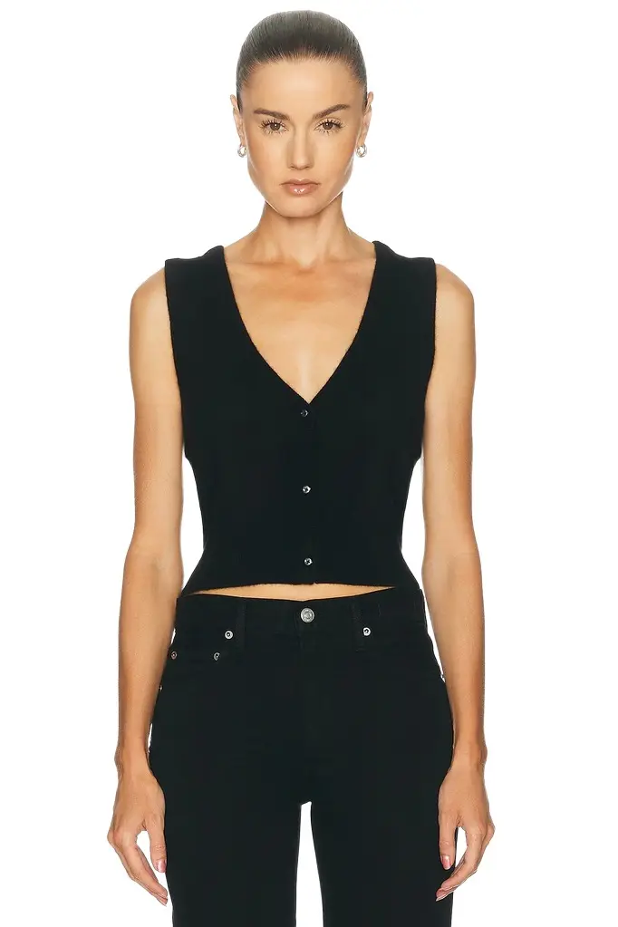ÉTERNE Leroy Cashmere Vest
