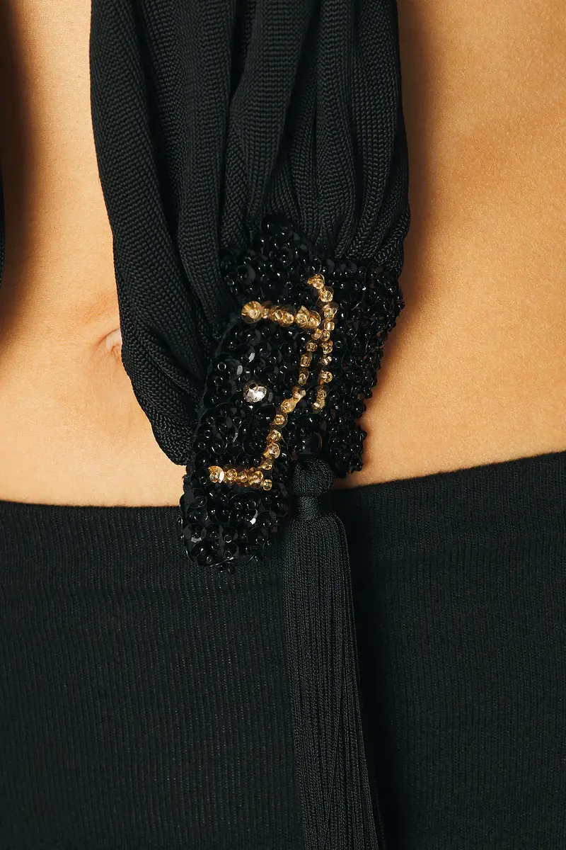 BODE Sequin Pony Scarf Top | Thumbnail 5