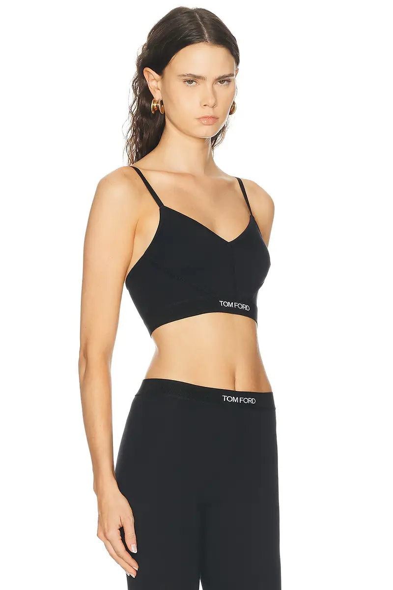 Tom Ford Modal V-Neck Top | Thumbnail 2 Tom Ford Modal V-Neck Top | Thumbnail 2