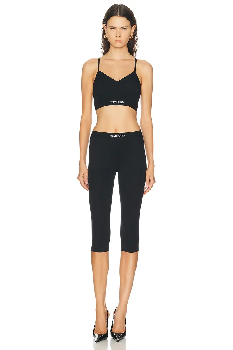 Tom Ford Modal V-Neck Top | Thumbnail 4 Tom Ford Modal V-Neck Top | Thumbnail 4