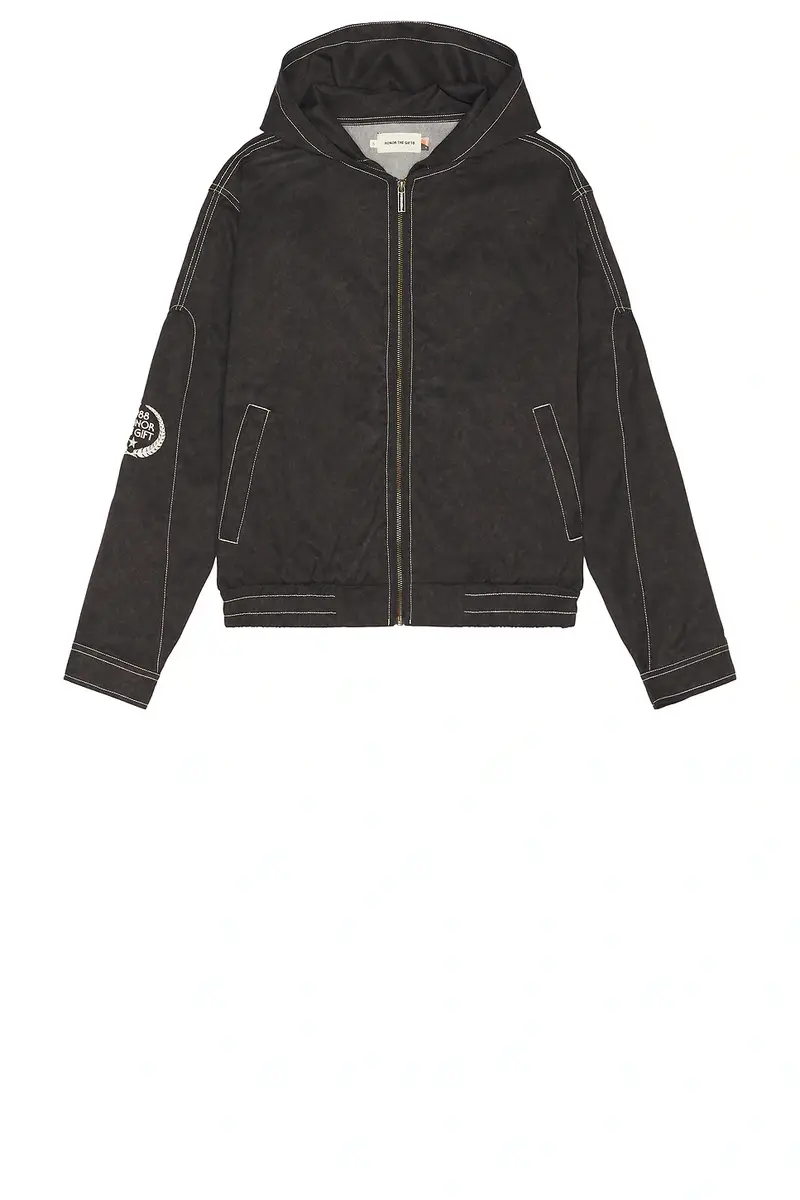 Honor The Gift Twill Hooded Jacket | Thumbnail 5 Honor The Gift Twill Hooded Jacket | Thumbnail 5