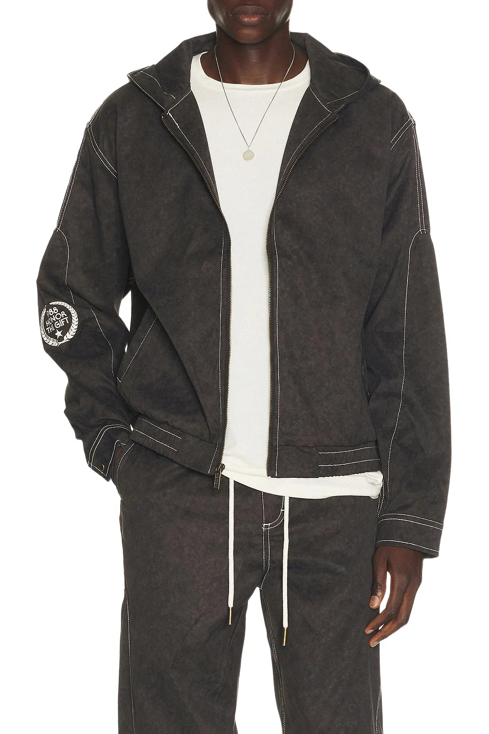 Twill Hooded Jacket Twill Hooded Jacket