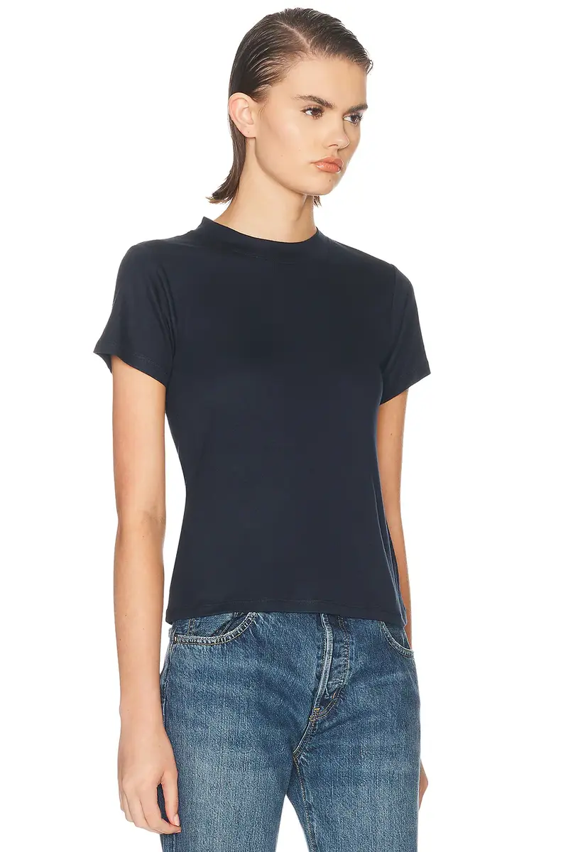 The Park Willa High Neck 90's Tee | Thumbnail 2 The Park Willa High Neck 90's Tee | Thumbnail 2