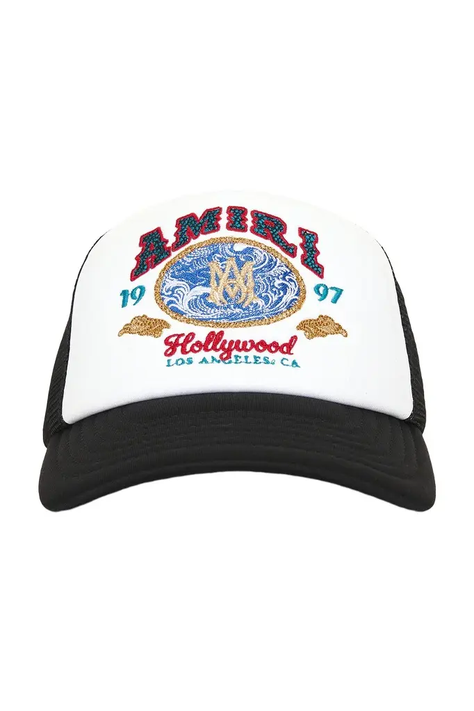 AMIRI Wave Foam Trucker Hat
