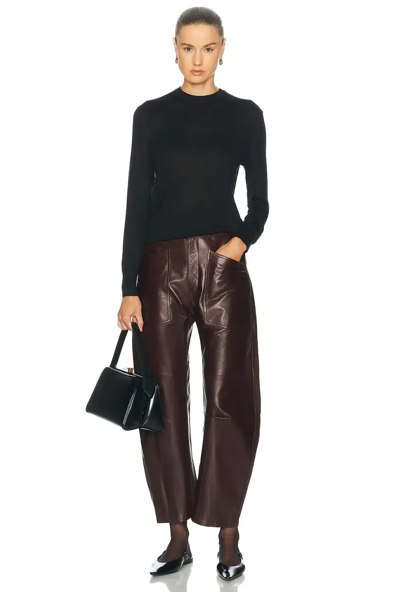 Nili Lotan Shon Leather Pant | Thumbnail 5 Nili Lotan Shon Leather Pant | Thumbnail 5