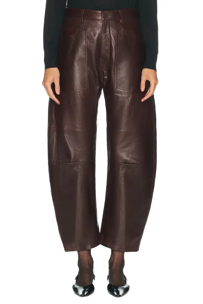 Nili Lotan Shon Leather Pant