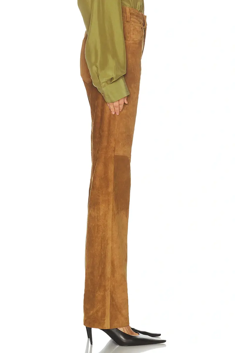 Nili Lotan Joan Suede Pant | Thumbnail 3 Nili Lotan Joan Suede Pant | Thumbnail 3