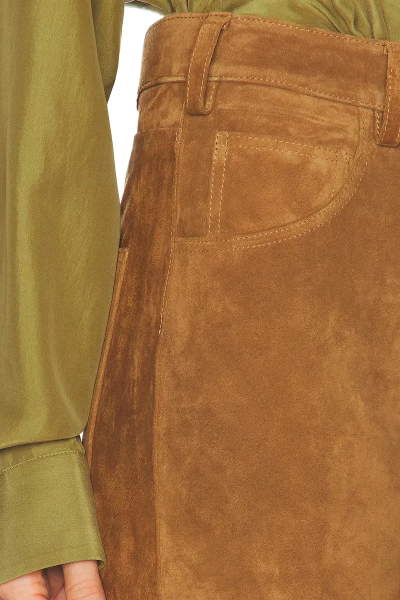 Nili Lotan Joan Suede Pant | Thumbnail 6 Nili Lotan Joan Suede Pant | Thumbnail 6