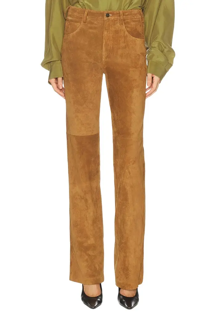 Nili Lotan Joan Suede Pant