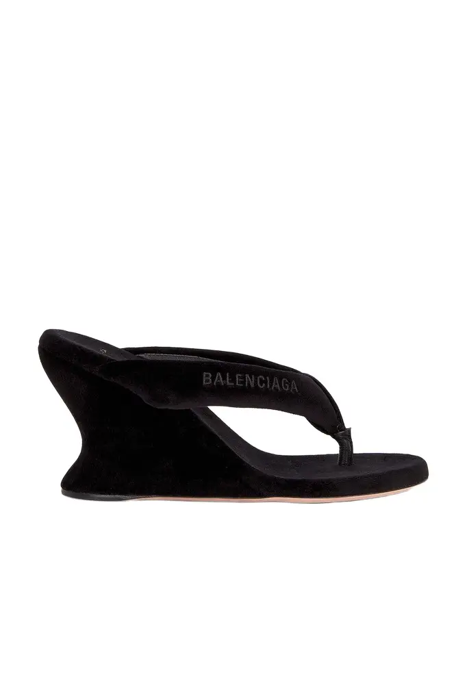 Gaeta Wedge Thong Sandal