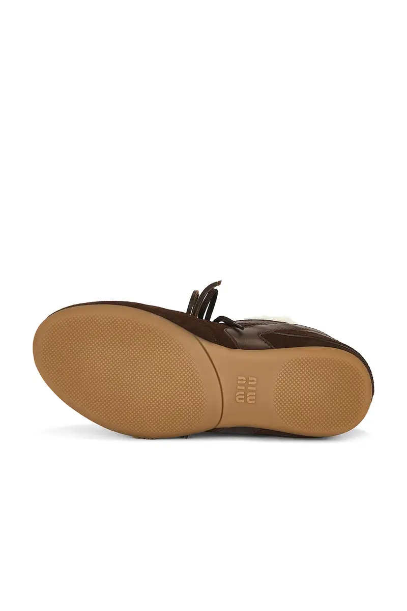 Miu Miu Gymnasium Winter Sneaker | Thumbnail 6 Miu Miu Gymnasium Winter Sneaker | Thumbnail 6