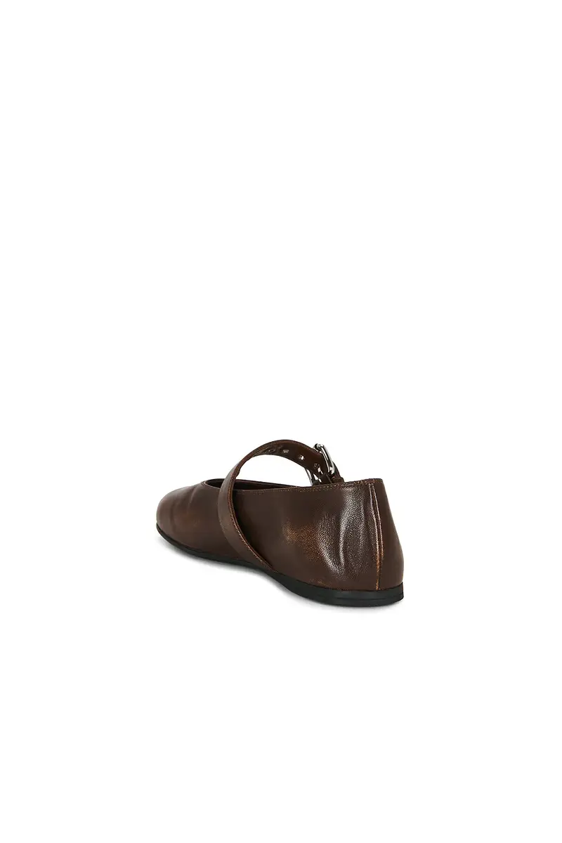 Miu Miu Ballerine Buckle Flat | Thumbnail 3