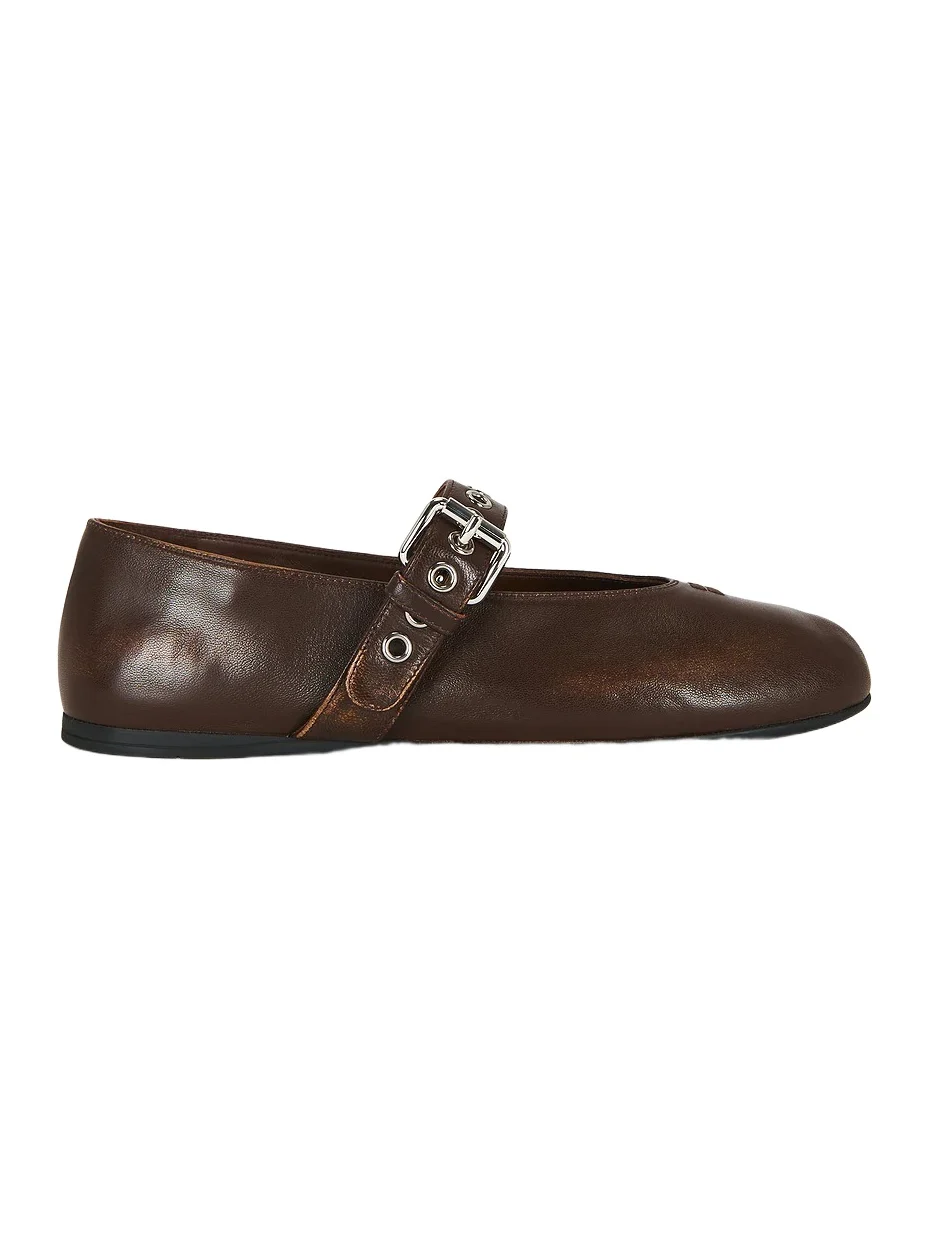 Miu Miu Ballerine Buckle Flat