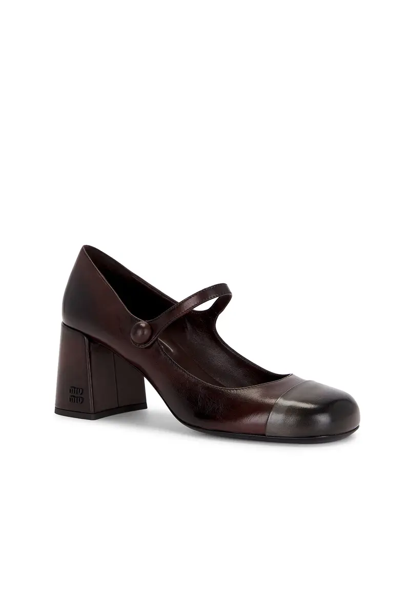 Miu Miu Decollete Heel | Thumbnail 2 Miu Miu Decollete Heel | Thumbnail 2