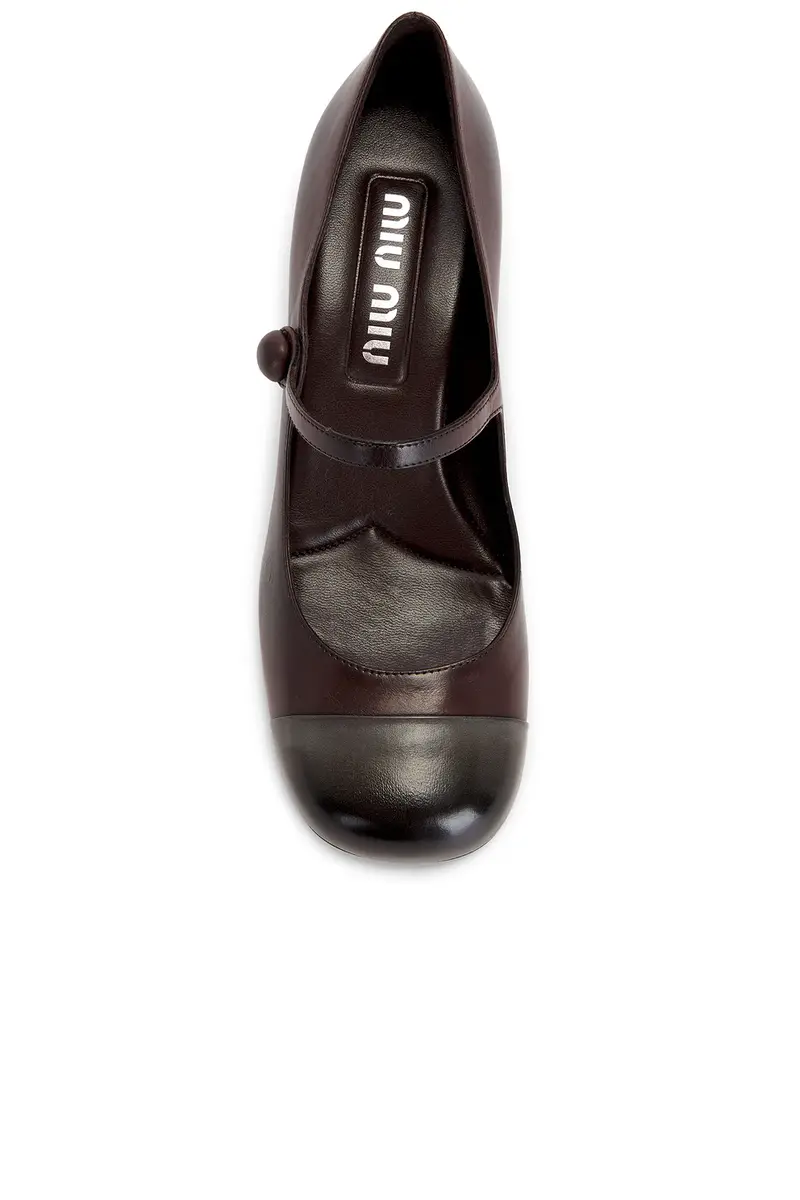 Miu Miu Decollete Heel | Thumbnail 4 Miu Miu Decollete Heel | Thumbnail 4