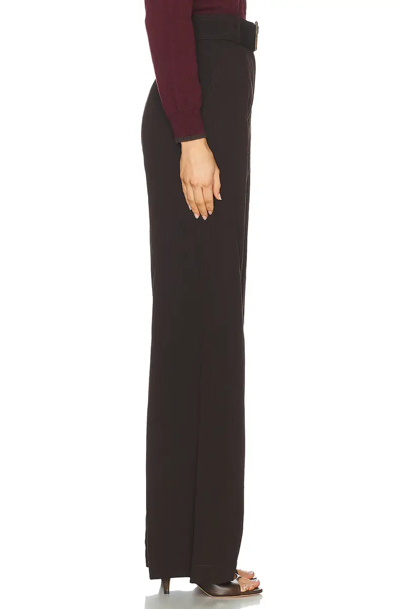 Matthew Bruch Belted Wide Leg Trouser | Thumbnail 3 Matthew Bruch Belted Wide Leg Trouser | Thumbnail 3