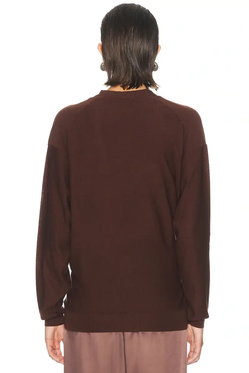 Lemaire Relaxed Twisted Cardigan | Thumbnail 3 Lemaire Relaxed Twisted Cardigan | Thumbnail 3