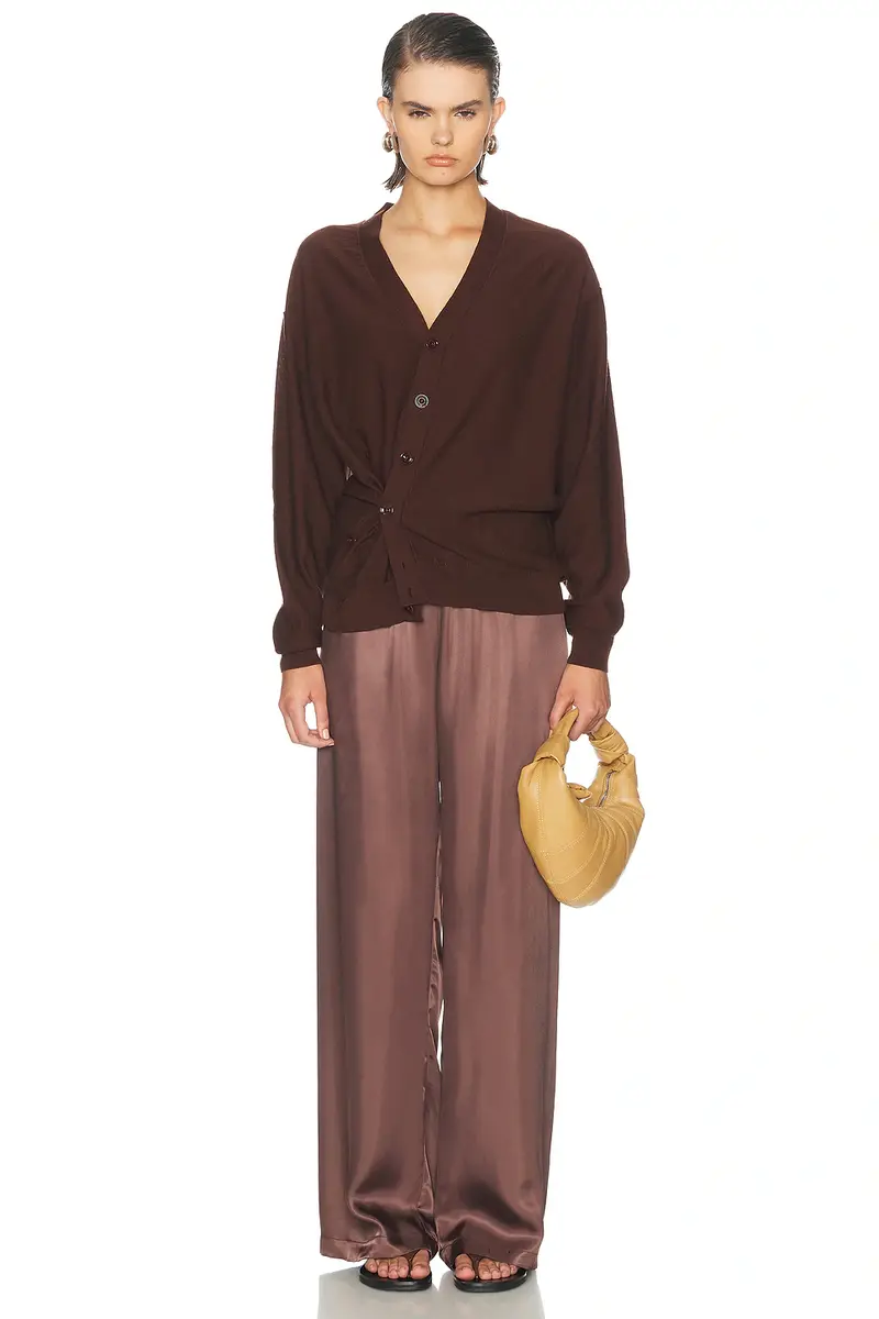 Lemaire Relaxed Twisted Cardigan | Thumbnail 4 Lemaire Relaxed Twisted Cardigan | Thumbnail 4