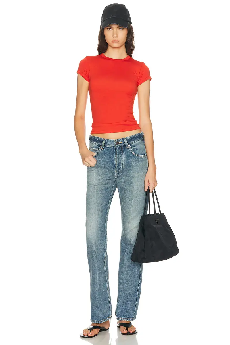 GRLFRND Crew Neck Slim Fit Tee | Thumbnail 4 GRLFRND Crew Neck Slim Fit Tee | Thumbnail 4