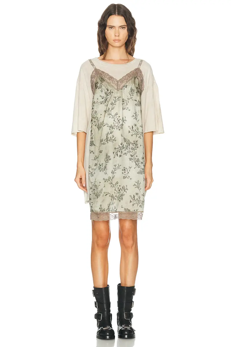R13 Oversized Tee Dress | Thumbnail 2 R13 Oversized Tee Dress | Thumbnail 2